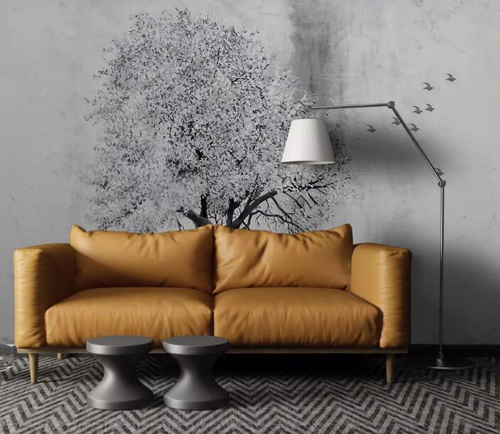 3D Silver Grove WG65 Wall Murals Wallpaper AJ Wallpaper 2