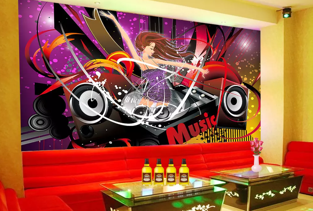 3D Acoustic Woman 270 Wallpaper AJ Wallpaper 2