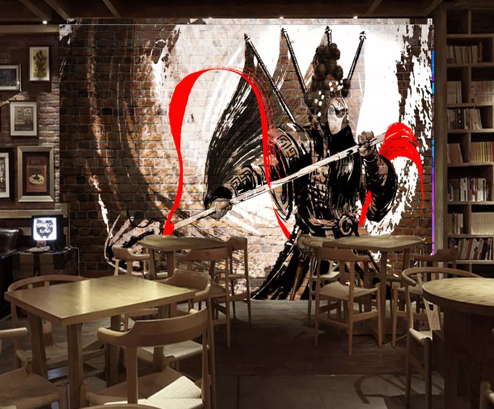 3D Ink Painting Peking Opera 315 Wallpaper AJ Wallpaper 2