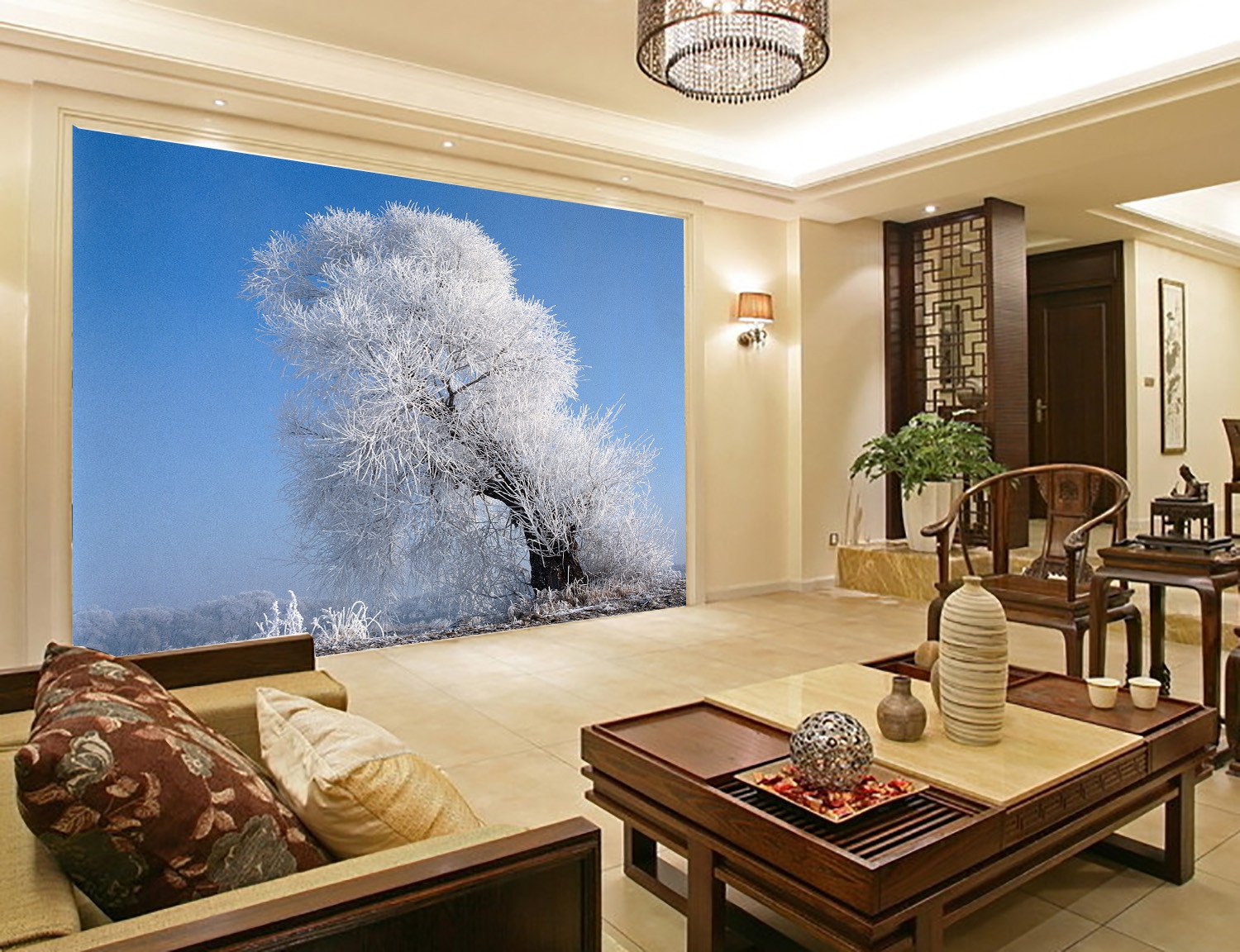 Snow White Tree 1 Wallpaper AJ Wallpaper