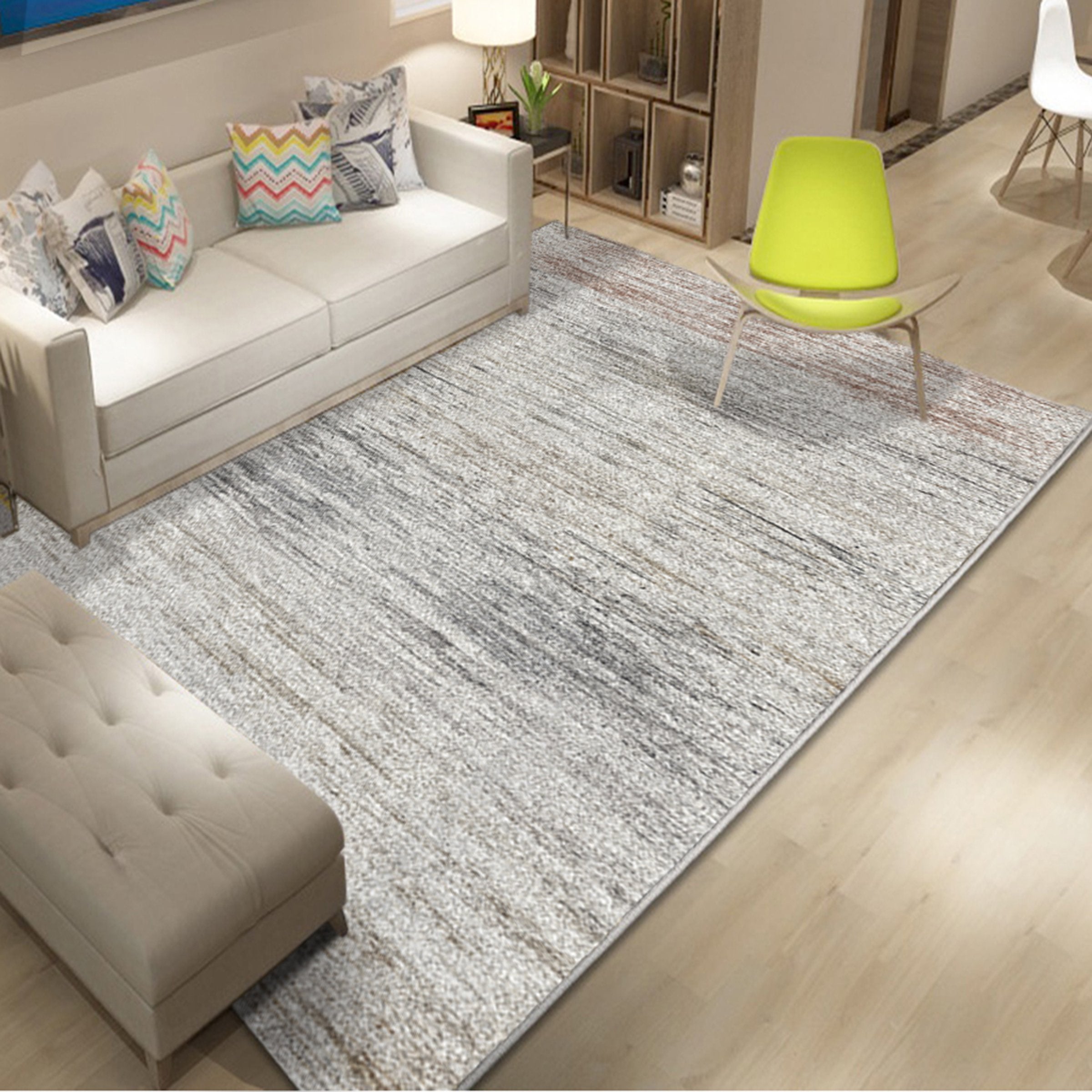 3D Gray Spot WG067 Non Slip Rug Mat Mat AJ Creativity Home