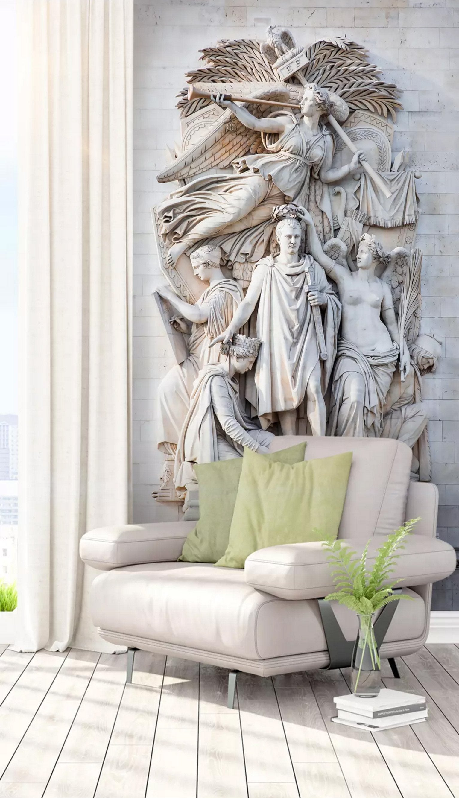 3D King Wings 354 Wallpaper AJ Wallpaper