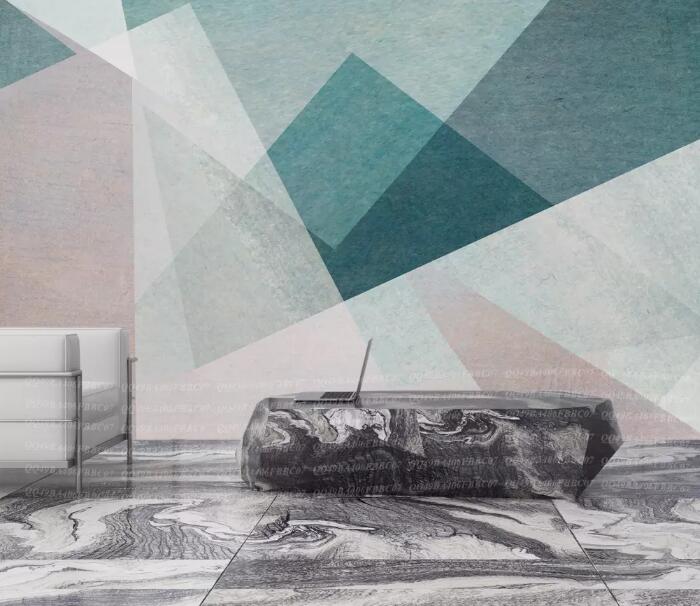 3D Color Geometry WG32 Wall Murals Wallpaper AJ Wallpaper 2