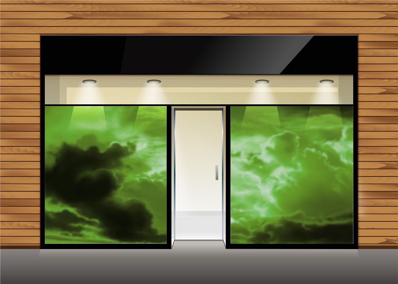 Rolling Green Clouds Wallpaper AJ Wallpaper