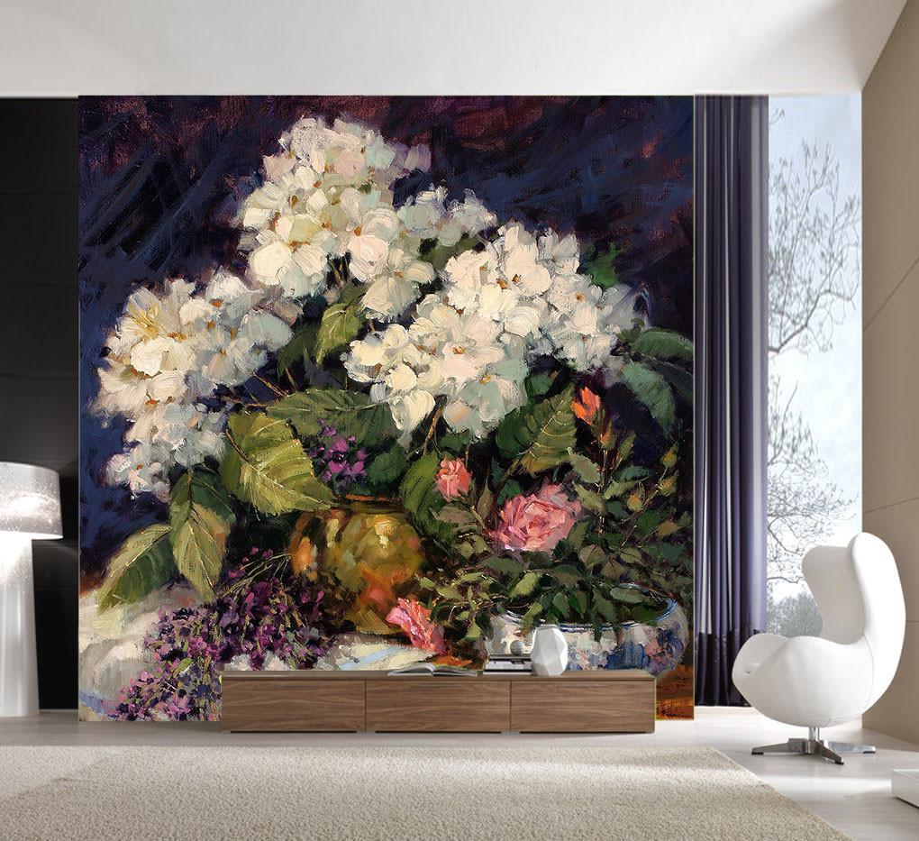 Two Vases Wallpaper AJ Wallpaper