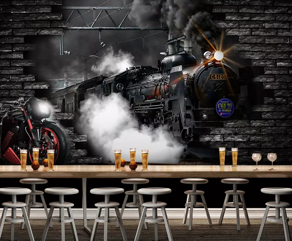 3D Train Flash Motorcycle 435 Wallpaper AJ Wallpaper 2