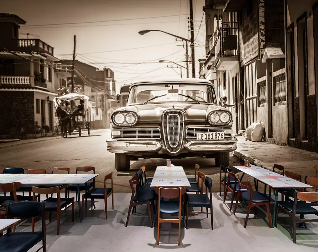 3D Retro Luxury Car 234 Wallpaper AJ Wallpaper 2