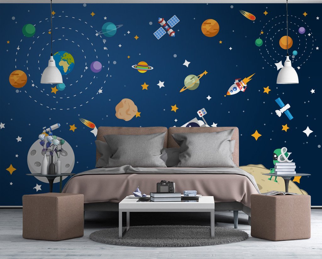 3D Planet 682 Wall Murals Wallpaper AJ Wallpaper 2