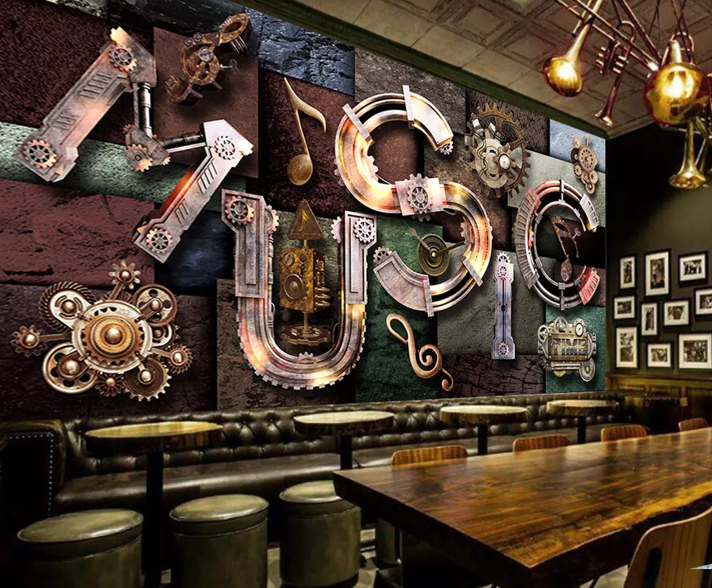 3D Gear Iron 249 Wallpaper AJ Wallpaper 2