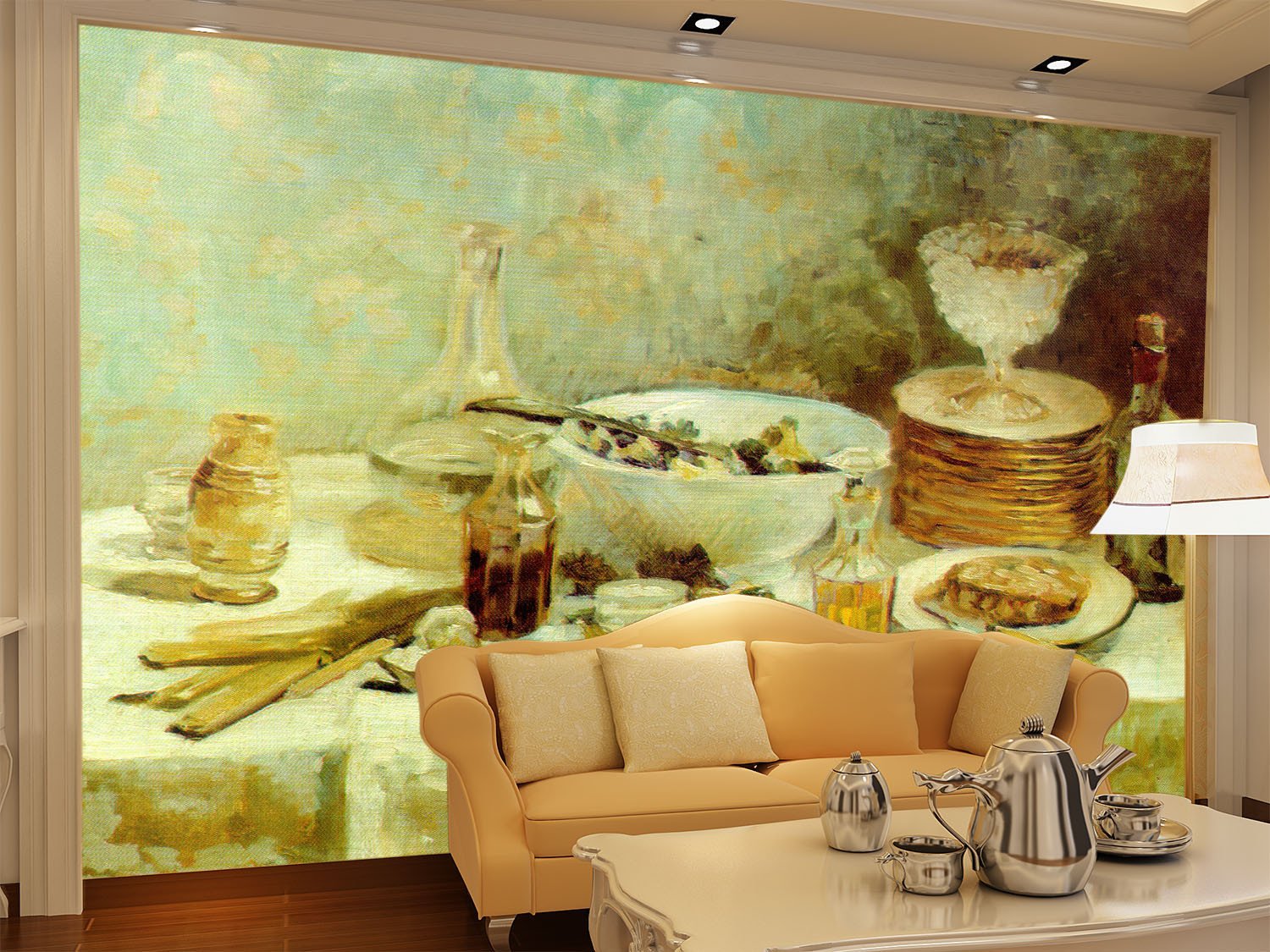 Table Various Food Wallpaper AJ Wallpaper