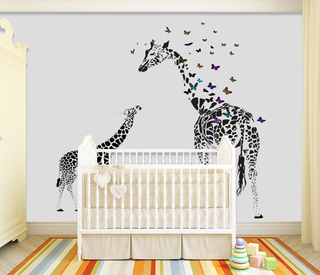 3D Giraffe 433 Wall Murals Wallpaper AJ Wallpaper 2