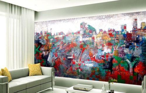 Abstract Painting Wallpaper AJ Wallpaper