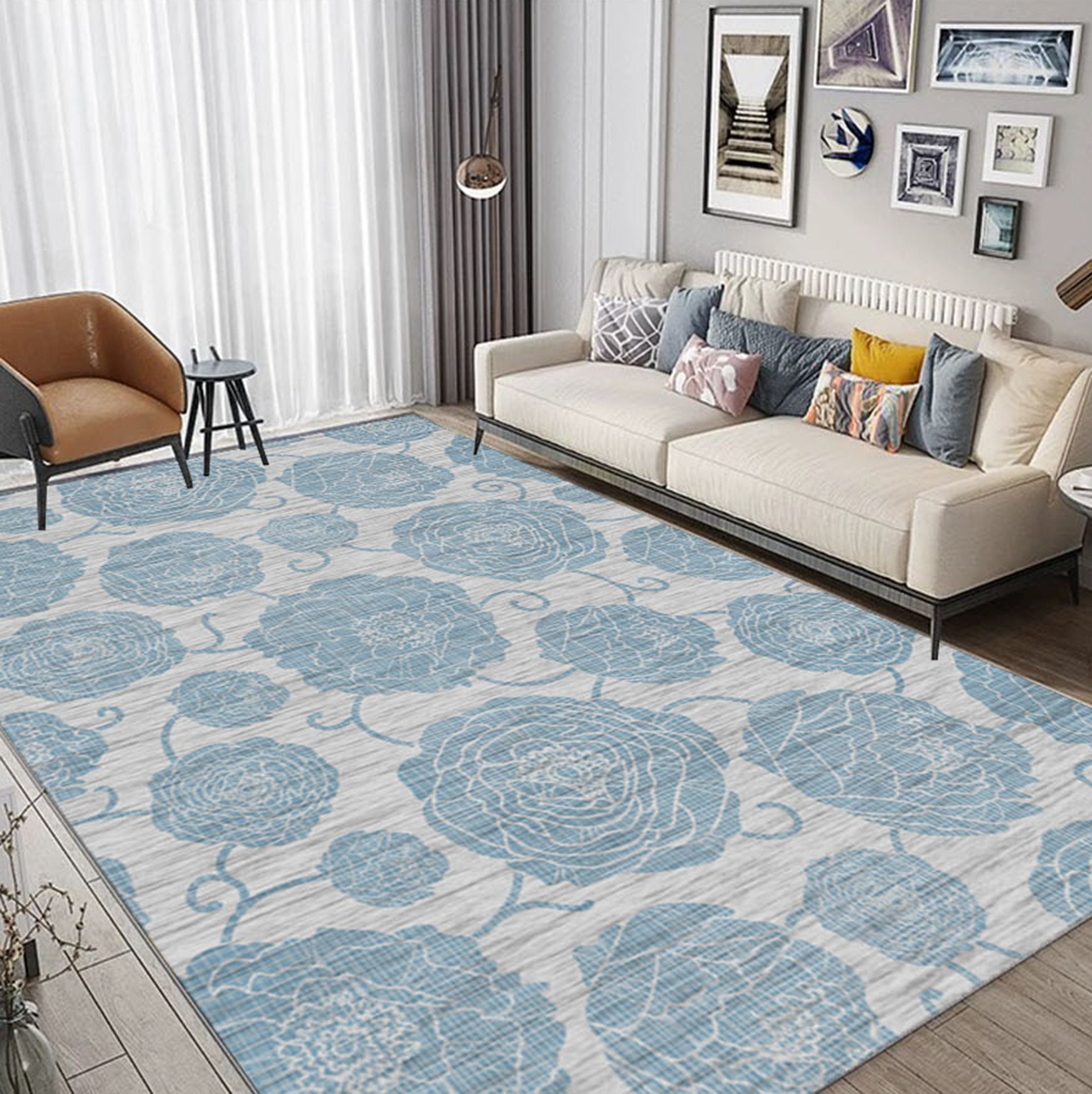 3D Color Pattern WG532 Non Slip Rug Mat Mat AJ Creativity Home