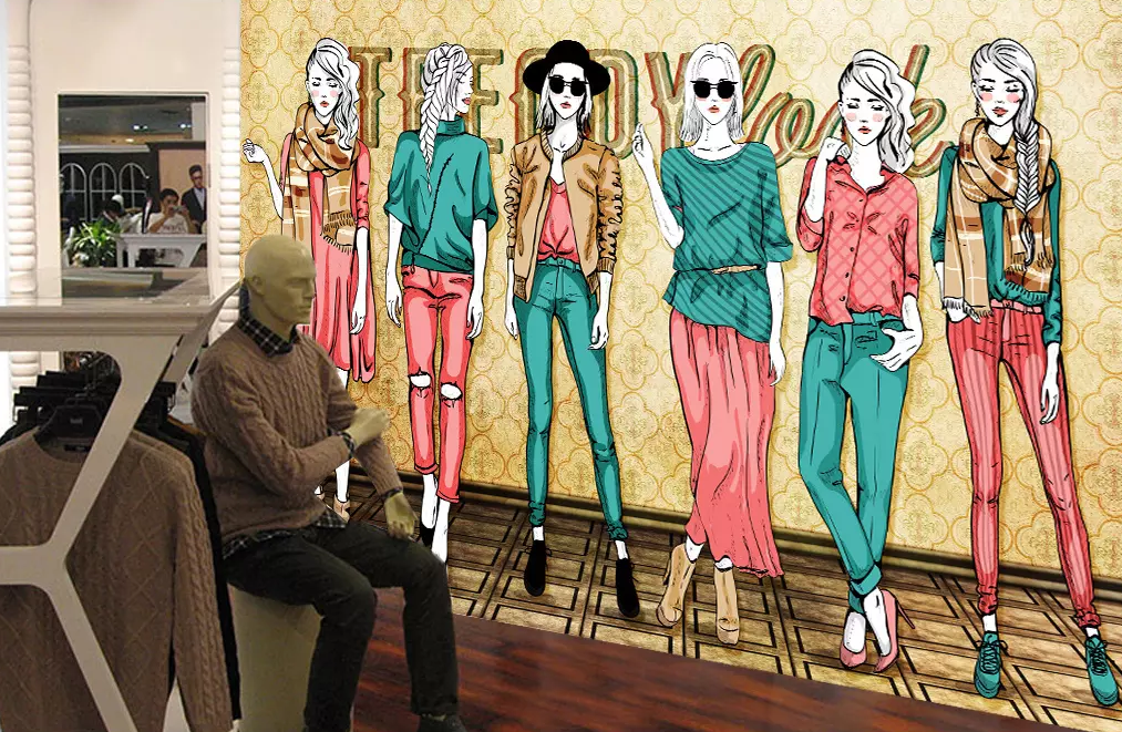 3D Clothing Style 175 Wallpaper AJ Wallpaper 2