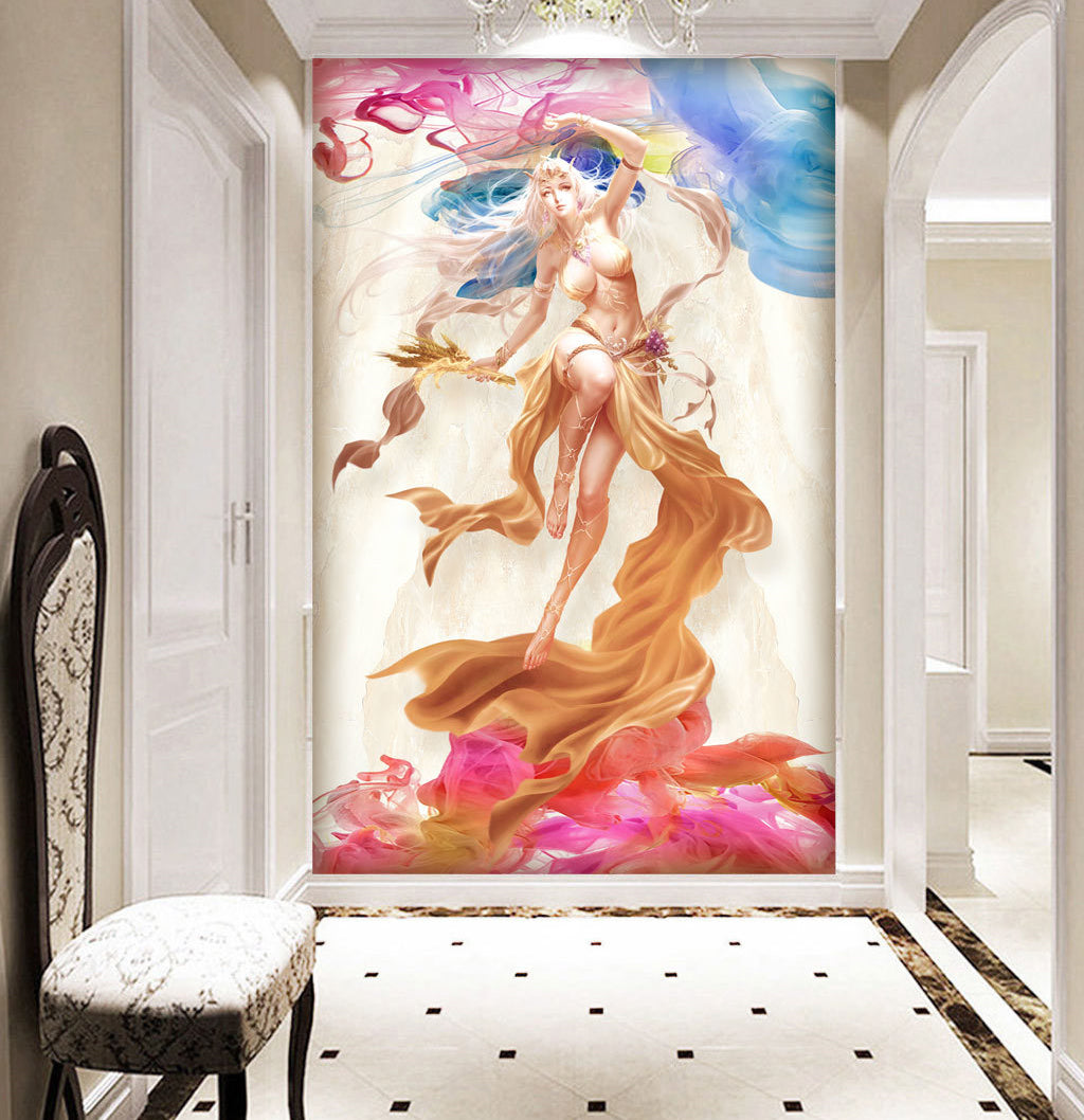 3D Beauty Painting WG165 Wall Murals