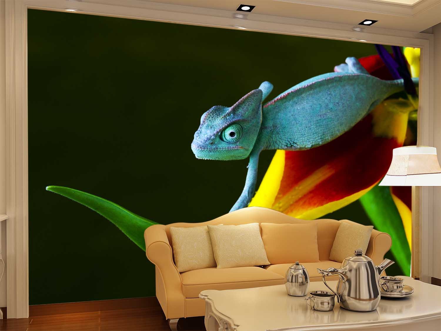 Blue Lizard Wallpaper AJ Wallpaper