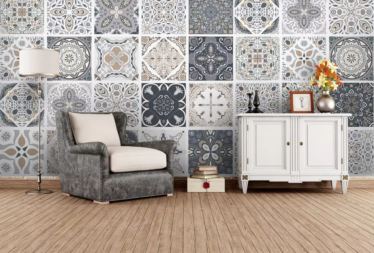 3D Small Square Pattern 298 Wallpaper AJ Wallpaper 2