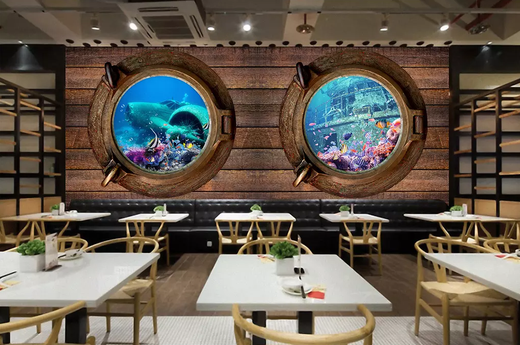 3D Ship Window 22 Wallpaper AJ Wallpaper 2