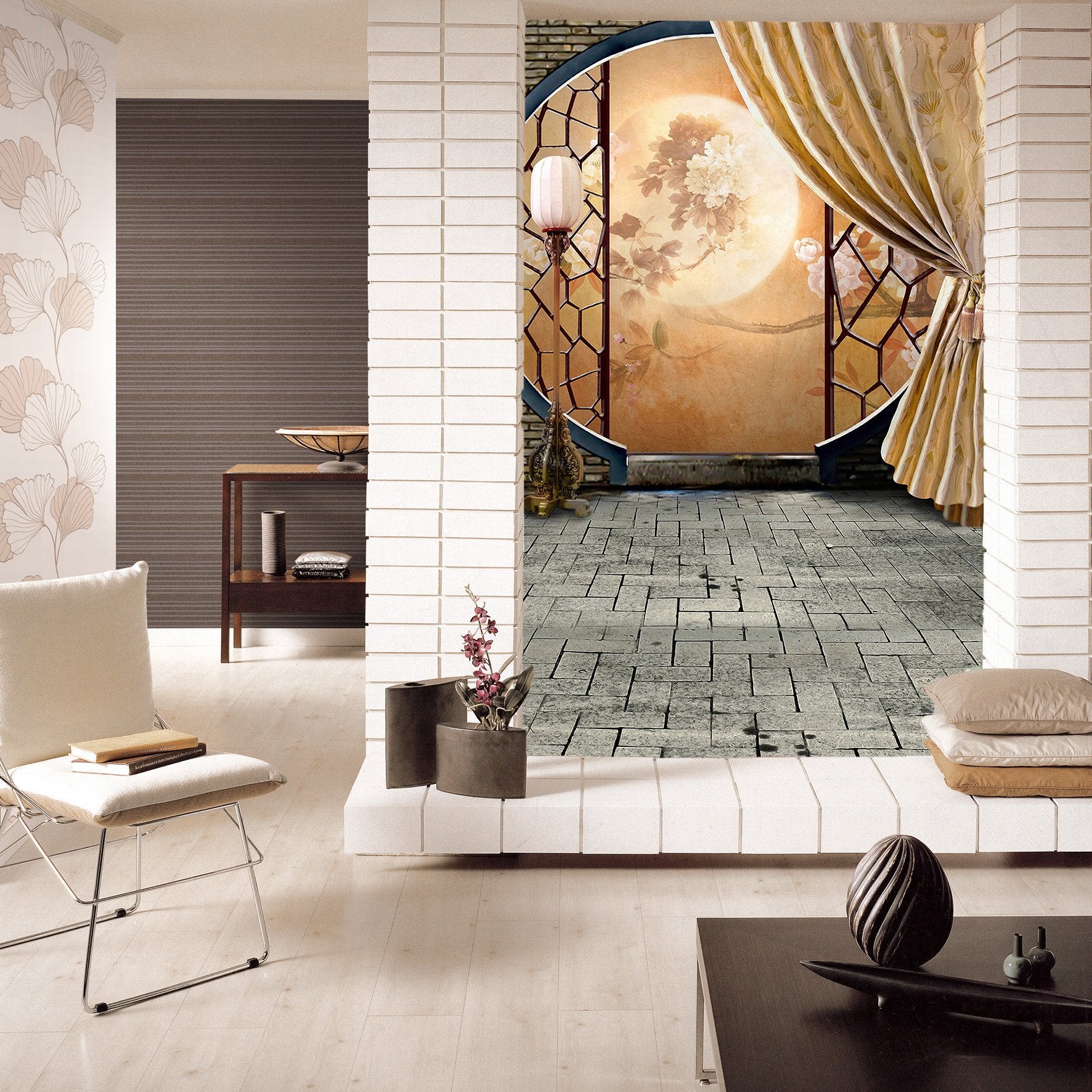 Classic Door Wallpaper AJ Wallpaper