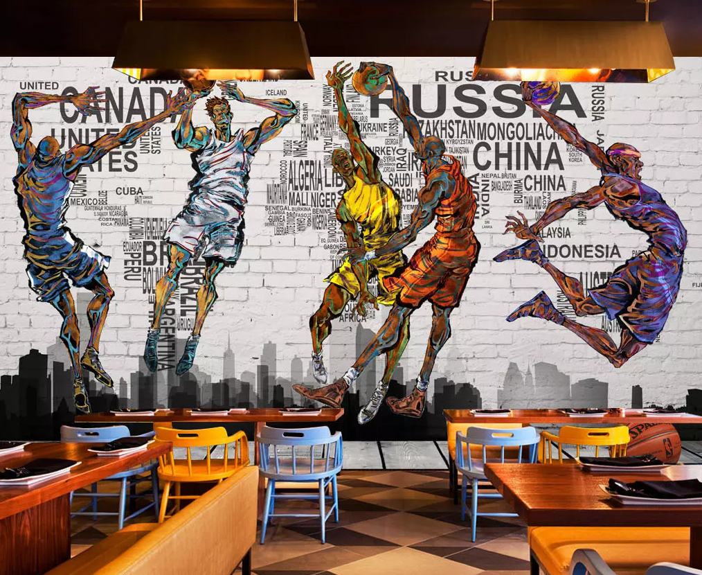 3D Cartoon Basketball 86 Wallpaper AJ Wallpaper 2