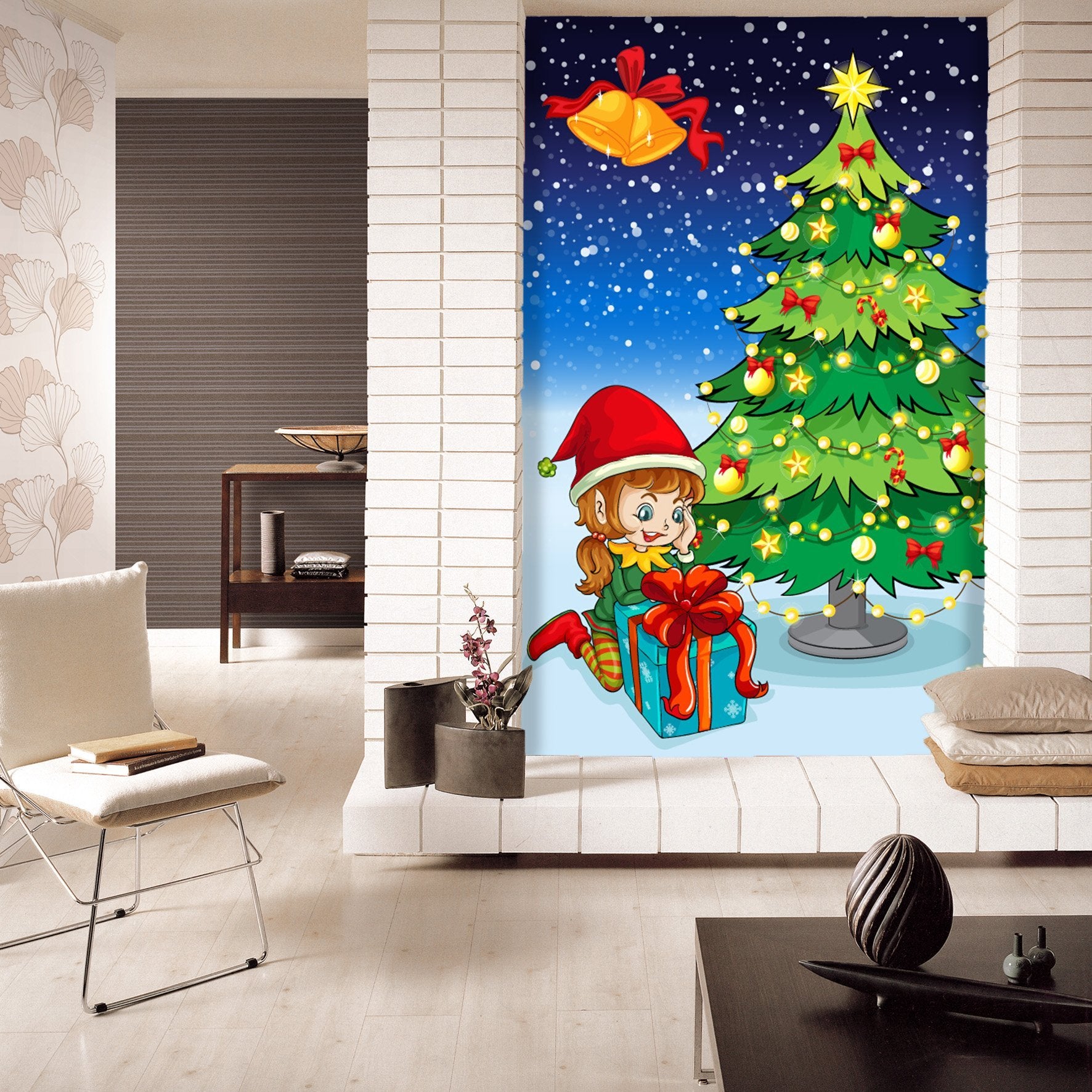 3D Christmas Bells 187 Wallpaper AJ Wallpaper