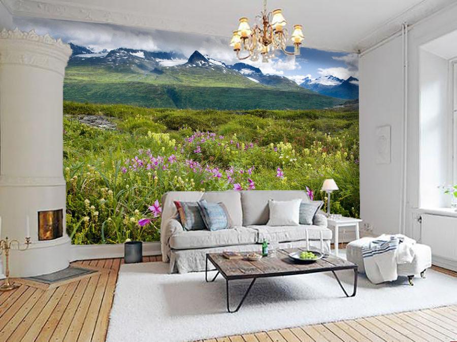 Wildflowers Field 1 Wallpaper AJ Wallpaper