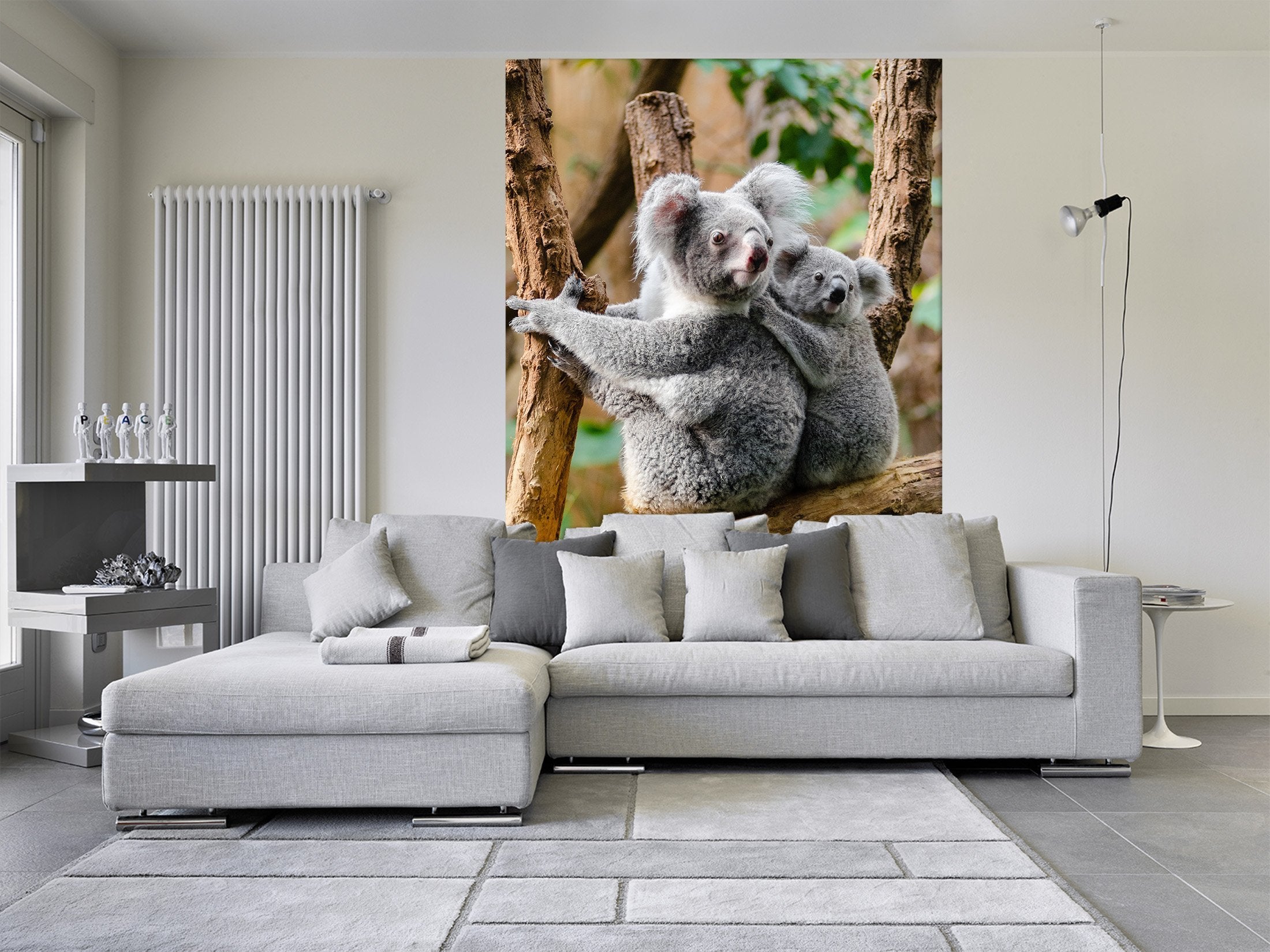 3D Koala On The Tree 257 Wallpaper AJ Wallpaper