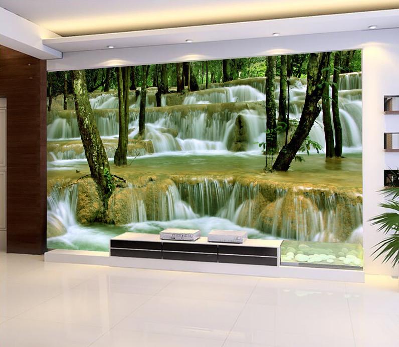 3D Forest Stream 298 Wallpaper AJ Wallpaper