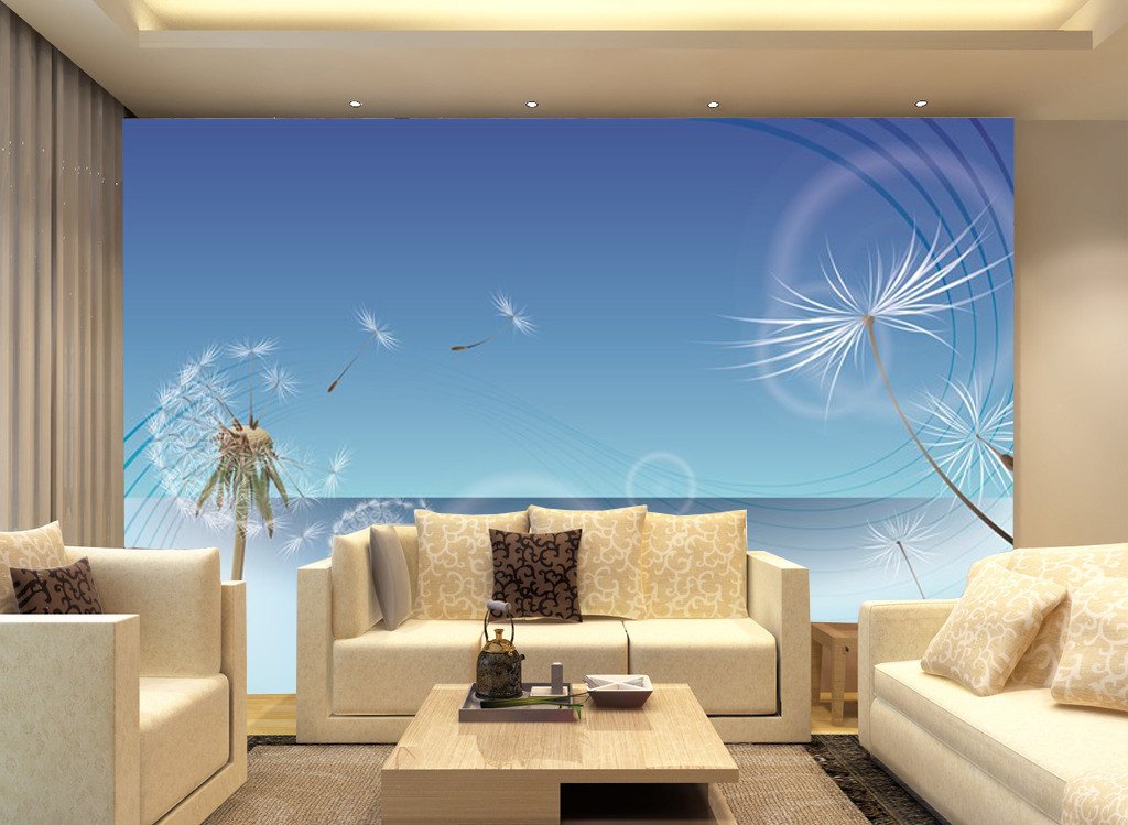 Flying Dandelions 1 Wallpaper AJ Wallpaper