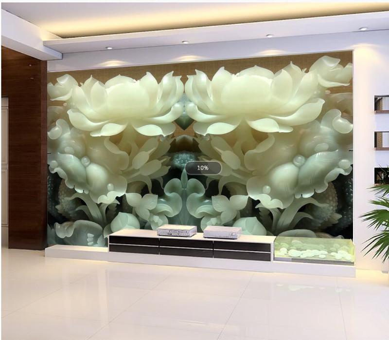 Lifelike jade flowers 55 Wallpaper AJ Wallpaper 1