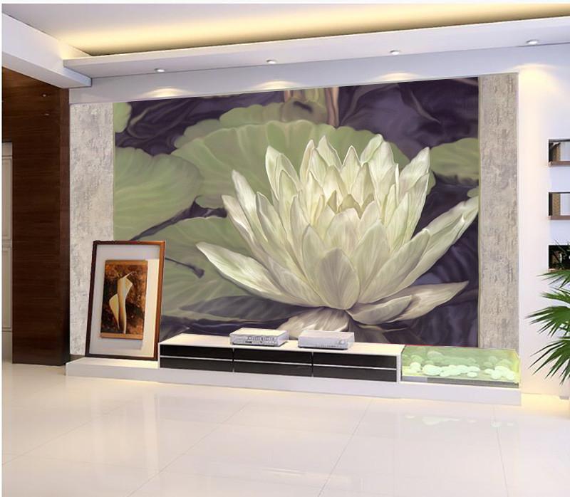 Blooming Lotus Wallpaper AJ Wallpaper