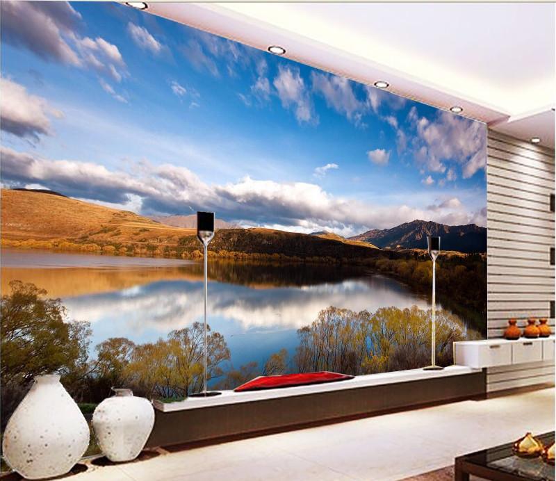 Clouds In Sky And Lake 3 Wallpaper AJ Wallpaper 1