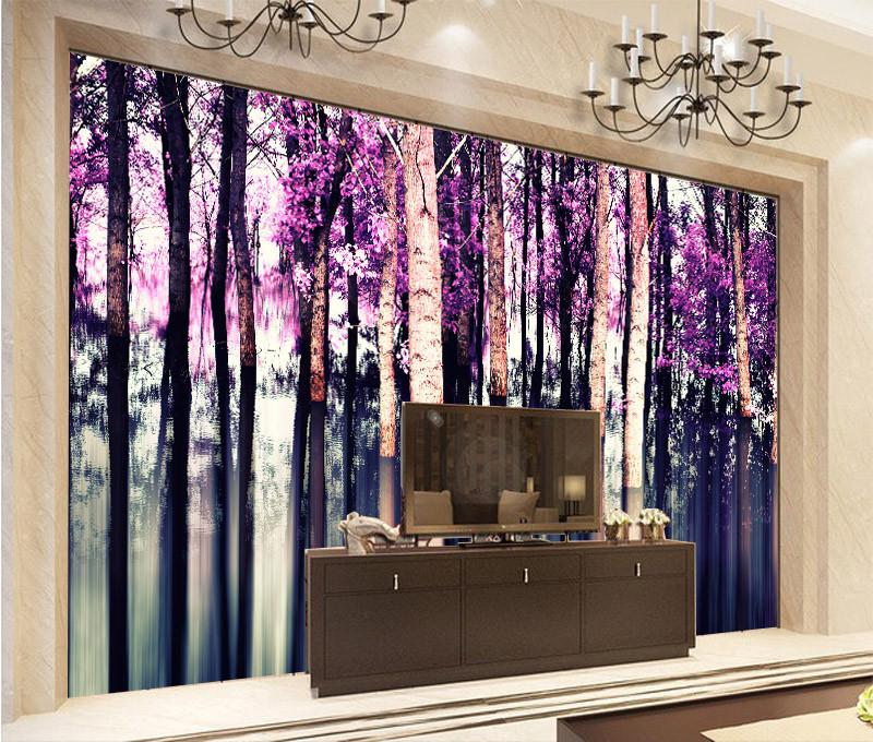 Trees In Water Wallpaper AJ Wallpaper