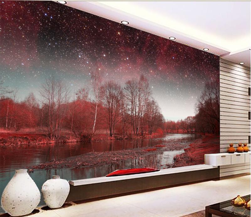 3D Shower Star Night 628 Wallpaper AJ Wallpaper