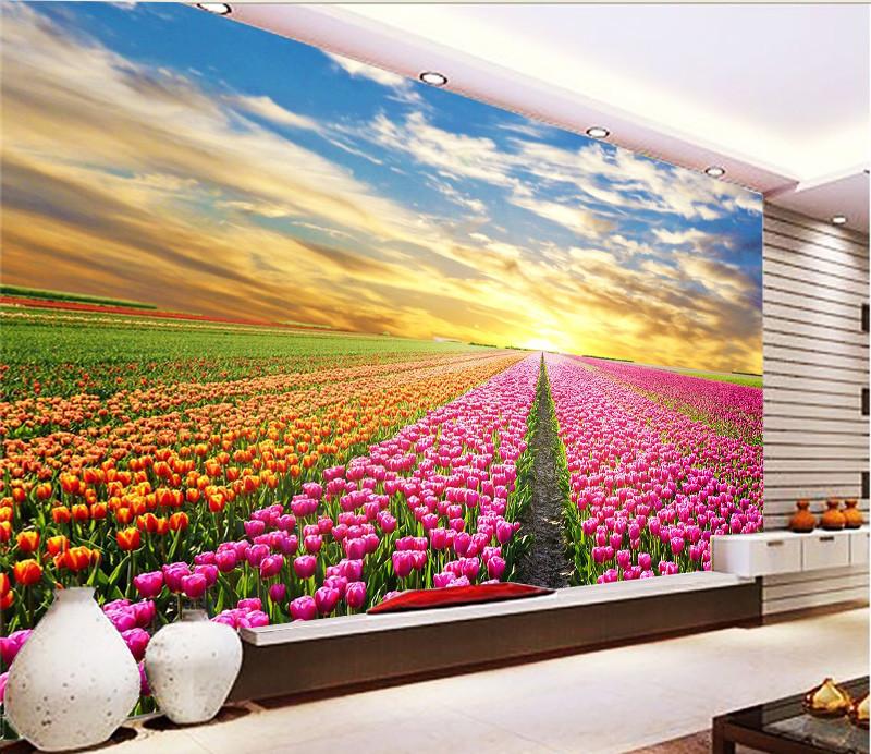 3D Flower Manor Sky 683 Wallpaper AJ Wallpaper