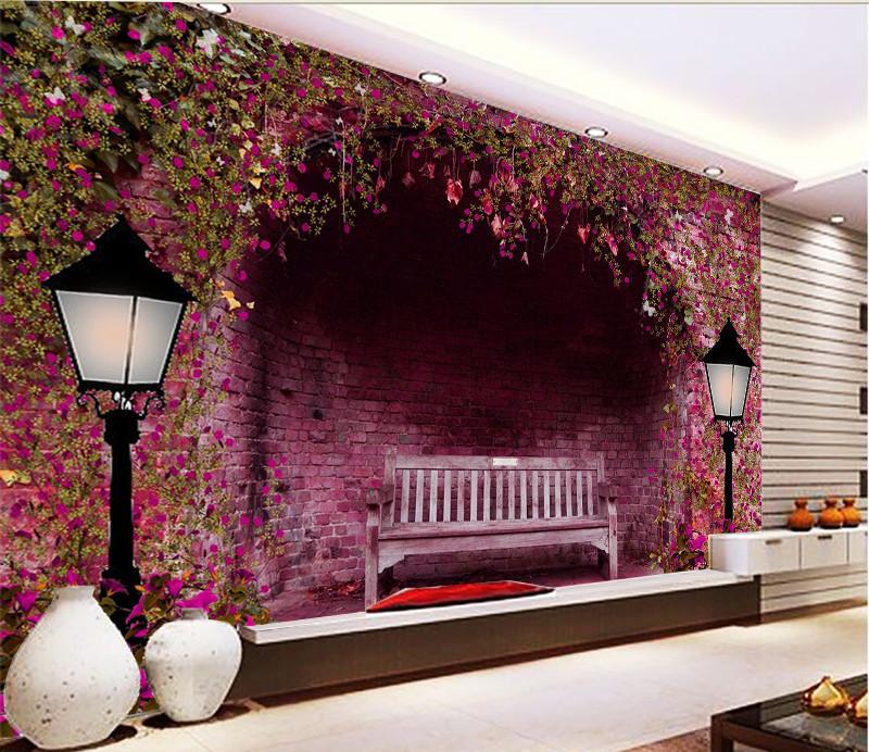 3D Flower Shadow Chair 29 Wallpaper AJ Wallpaper