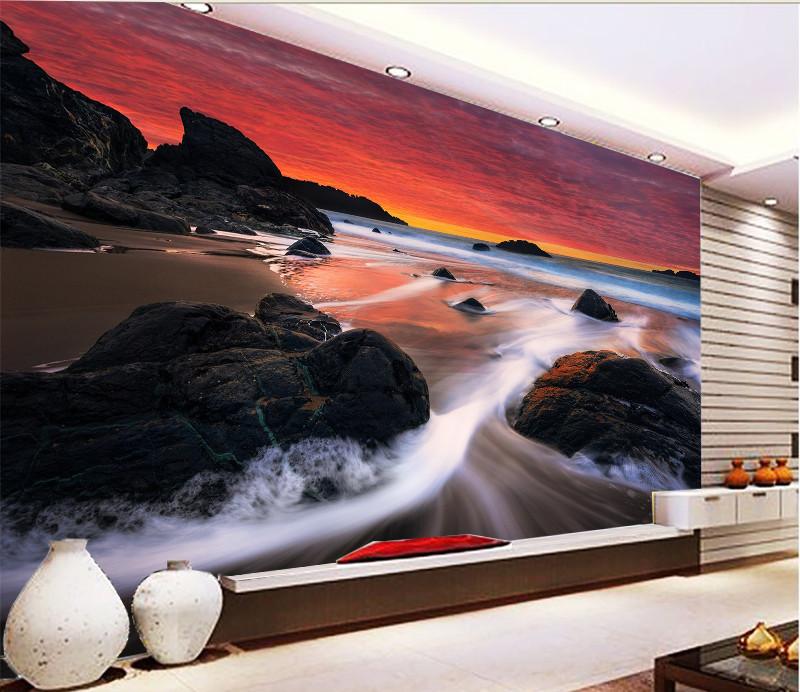 3D Red River Flowing 823 Wallpaper AJ Wallpaper