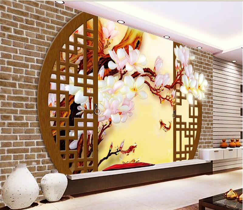 Flower On Branch And Birds 56 Wallpaper AJ Wallpaper 1