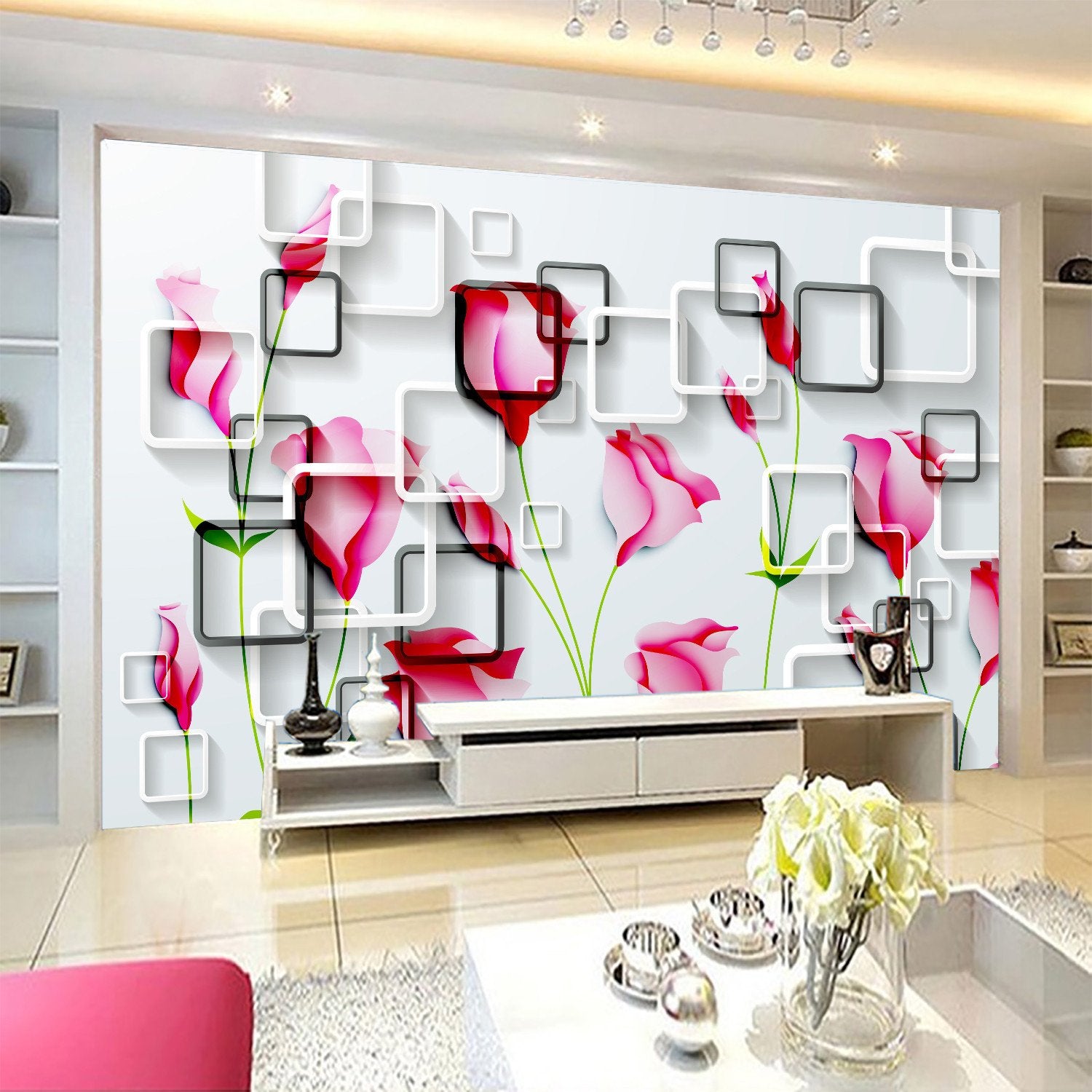 3D Glory Tulips 82 Wallpaper AJ Wallpaper