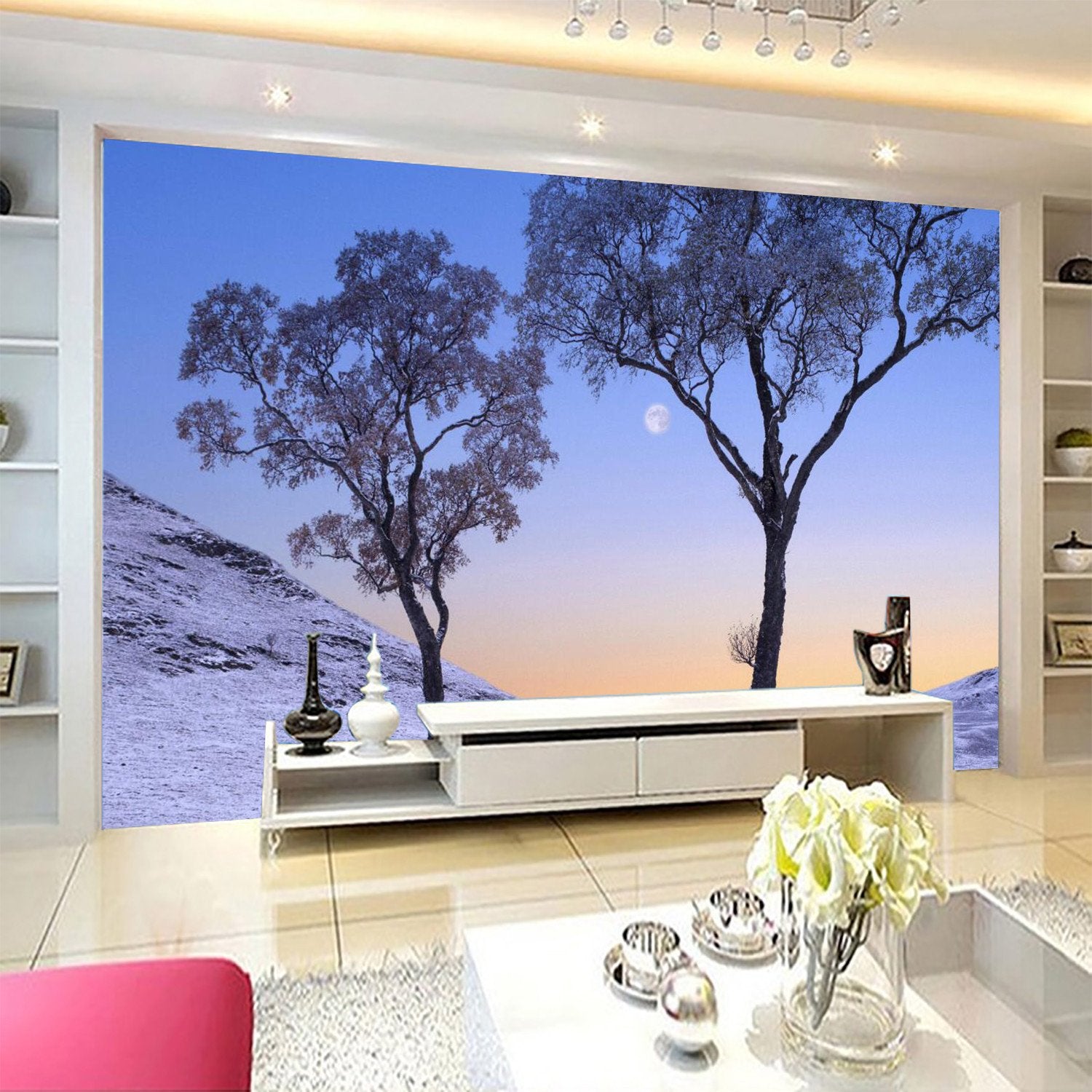 Standing Silver Trees 56 Wallpaper AJ Wallpaper 1