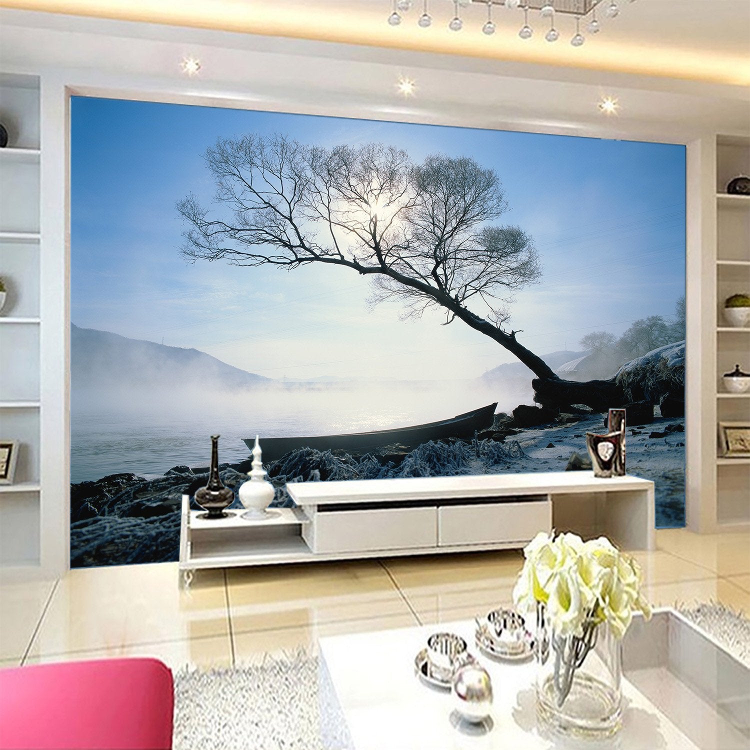 Sideways Tree Wallpaper AJ Wallpaper