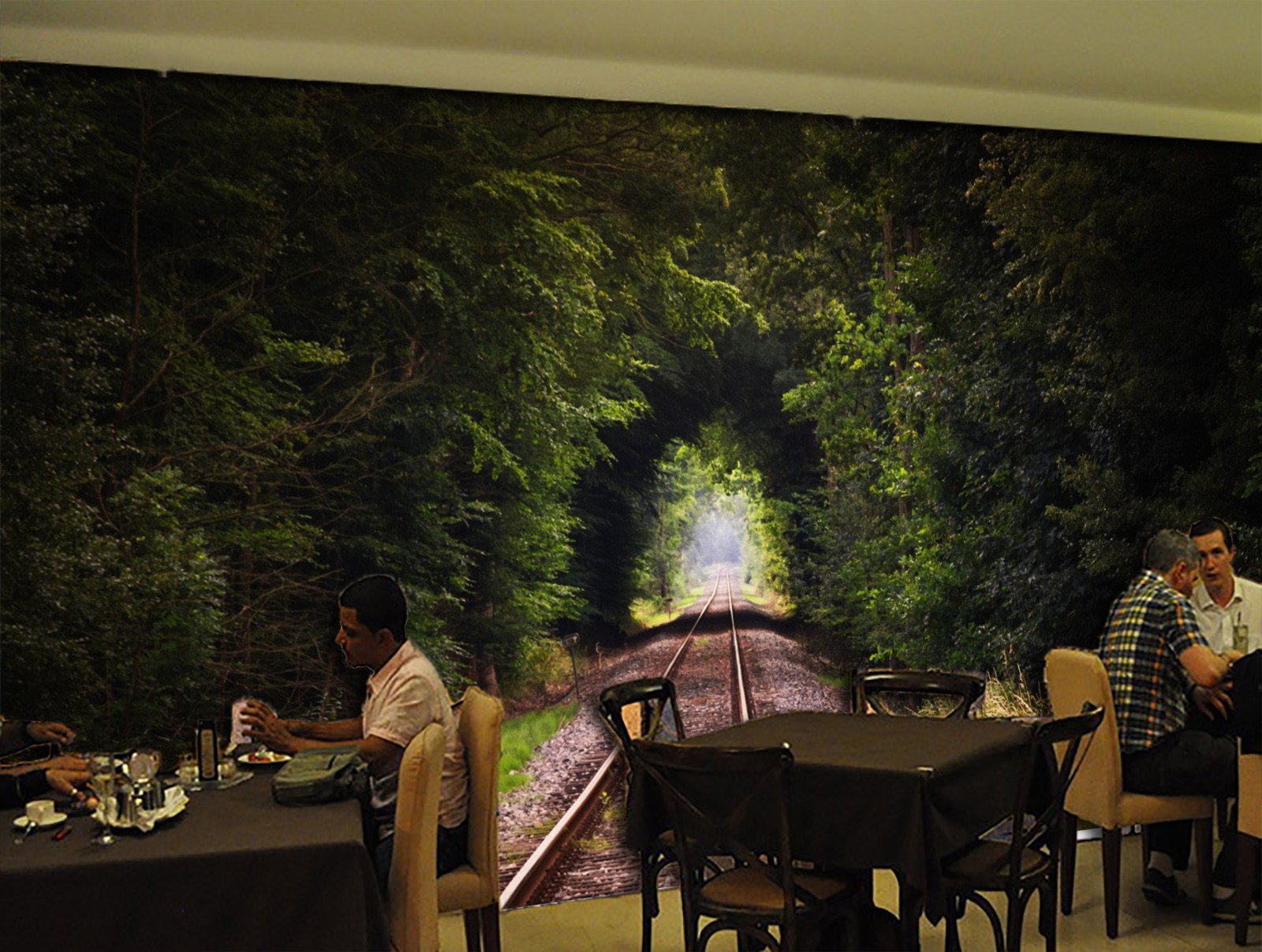 3D Nature Railway Road 46 Wallpaper AJ Wallpaper