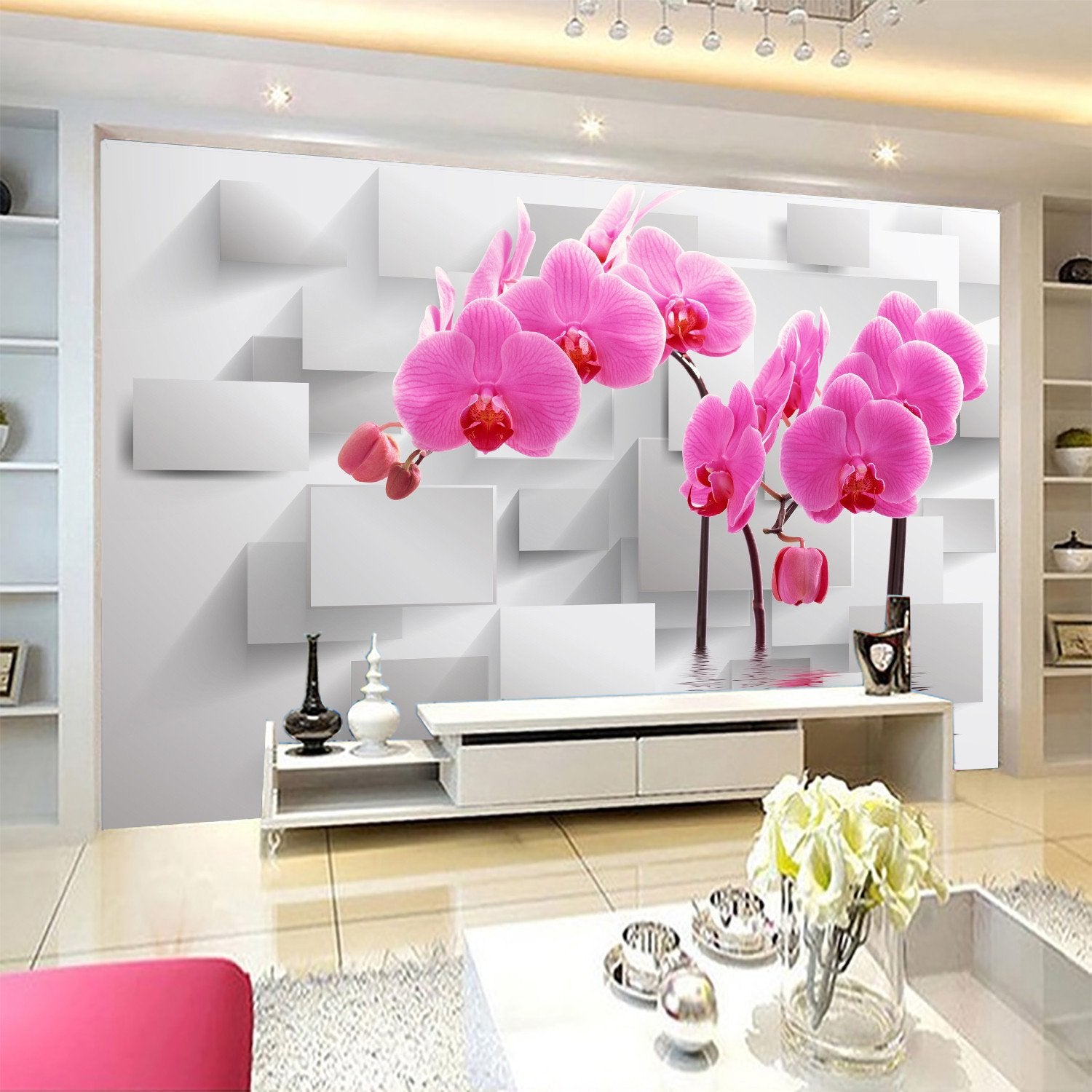 3D Cockscomb Flower 44 Wallpaper AJ Wallpaper 2