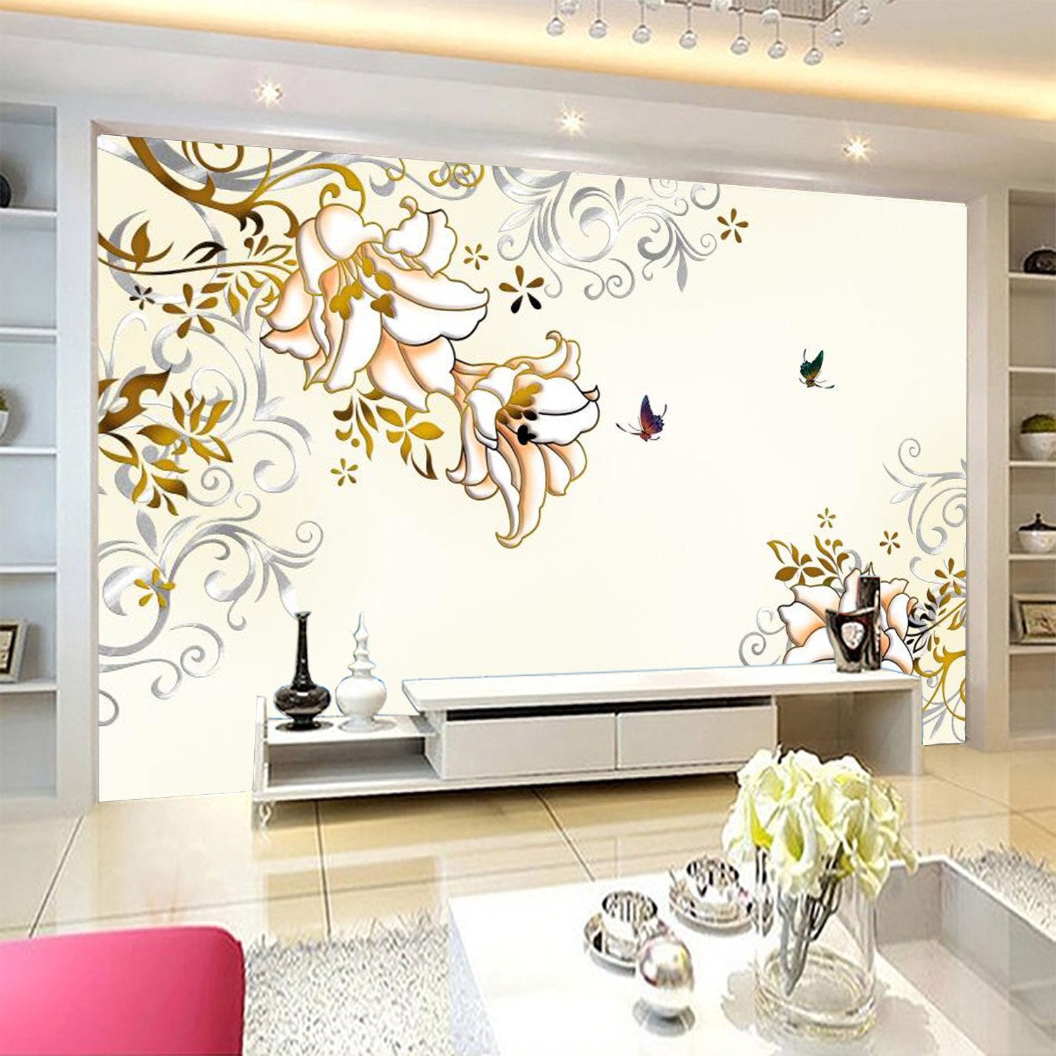 Swallow And Flower 73 Wallpaper AJ Wallpaper 1