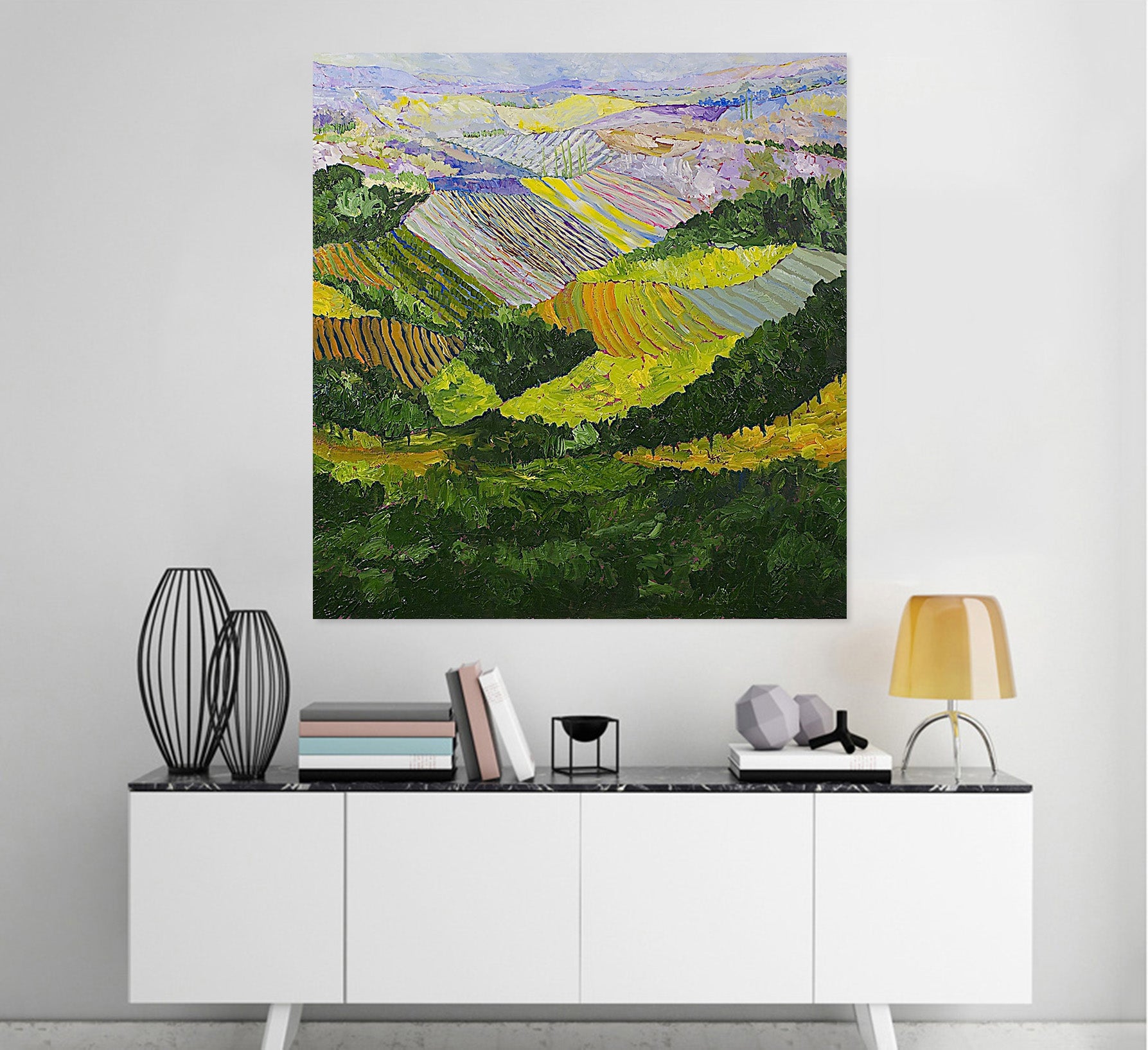 3D Forest Field 105 Allan P. Friedlander Wall Sticker