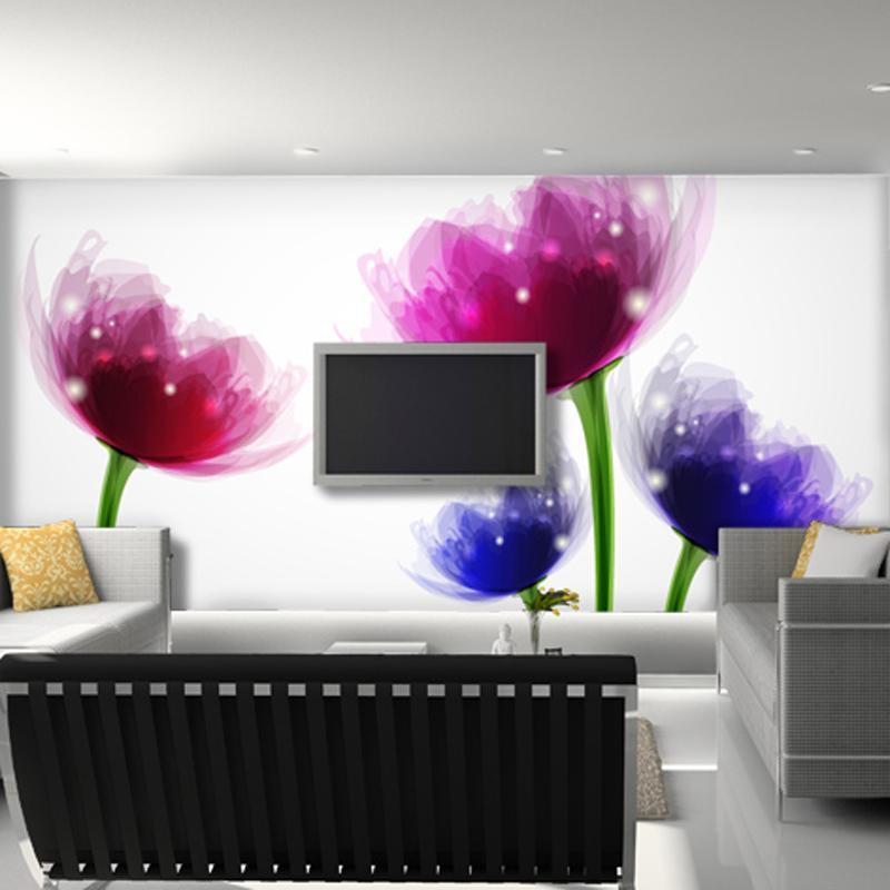 3D Float Flowers 028 Wallpaper AJ Wallpaper