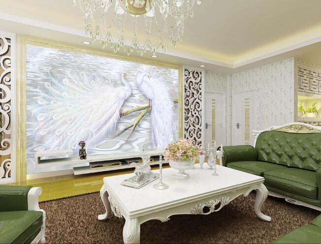 3D Dreamlike Peacock 1 Wallpaper AJ Wallpaper 1