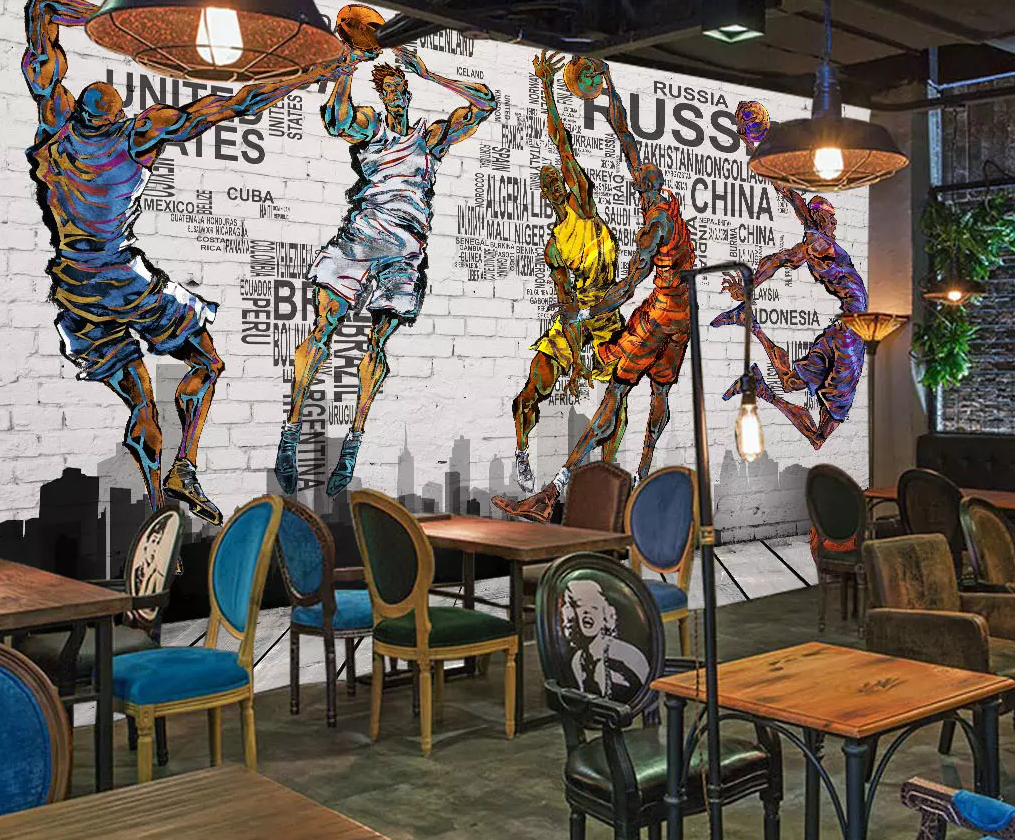 3D Cartoon Basketball 86 Wallpaper AJ Wallpaper 2