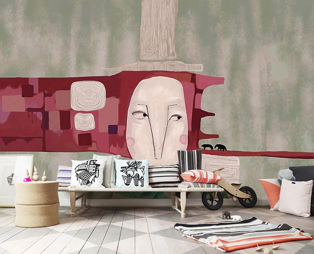 3D Cute Child 401 Wall Murals Wallpaper AJ Wallpaper 2