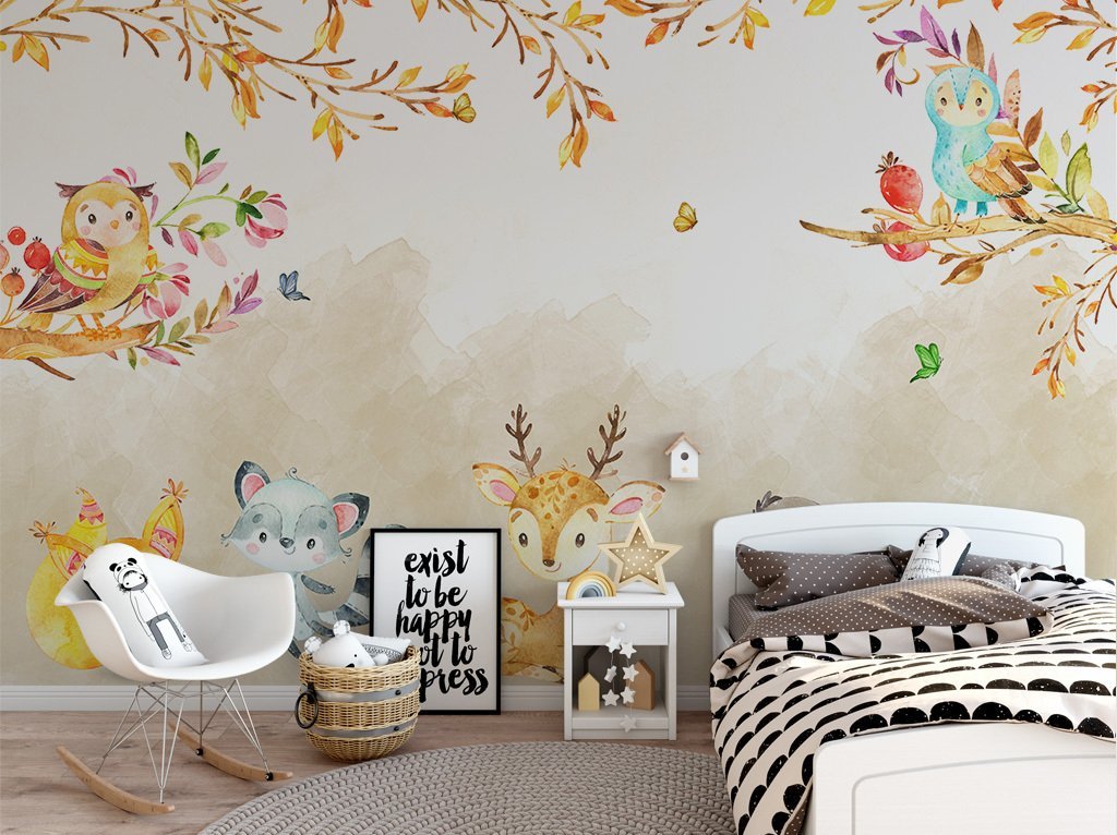 3D Zoo 312 Wall Murals Wallpaper AJ Wallpaper 2